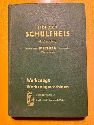 Katalog Buch Werkzeuge Werkzeugmachinen 527 Seiten