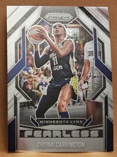 2025 Panini WNBA Prizm - DiJonai Carrington #10 Fearless - Minnesota Lynx