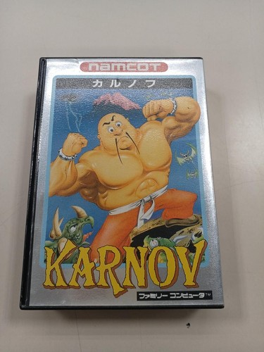 Namco Karnov FC Software from Japan