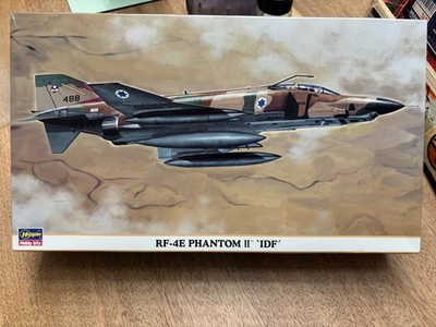 Hasegawa 1/72 RF-4E Phantom II 'IDF'  Bags sealed, white metal IFR probe