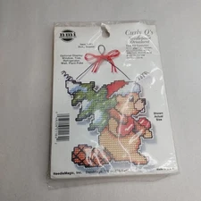 Needle Magic Inc Curly-Q's Needlepoint Ornament Busy Beaver Item 1164 (READ)