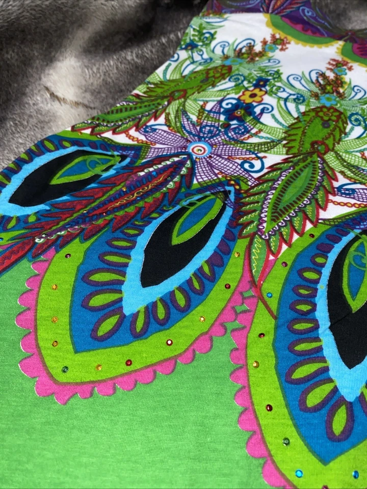 Falda corta Disigual para mujer talla extra grande Foto 3 de 4