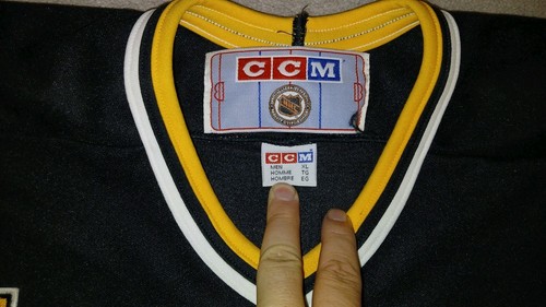 VINTAGE #93 Petr NEDVED Pittsburgh PENGUINS Off. Lic. CCM Jersey, Size Men's XL - Picture 3 of 3