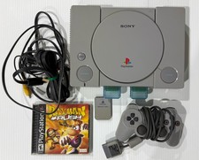 Sony PlayStation 1 PS1 SCPH-9001 Console System Bundle Tested Working