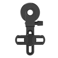 Black Universal Phone Camera Clip Mount Spotting Scope Adapter Precise Focusing