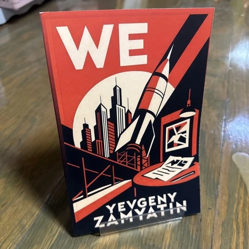 We - By Yevgeny Zamyatin - Classic Illustrated Edition Brand New Never Read