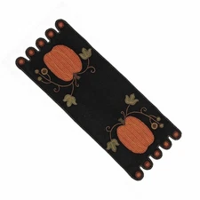 Home Collection by Raghu, 14 by 36-Inch Pumpkin Table Runner, Multi