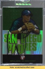 2003 Topps Pristine Uncirculated Refractor 293/499 Bernie Castro #117 READ 1u6