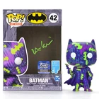 Val Kilmer RARE Autographed Batman Funko Exclusive Art POP Vinyl Figure #42
