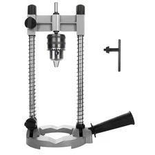 CertBuy Portable Drill Press for Hand Drill, Adjustable Multi-Angle For 1.5-1...