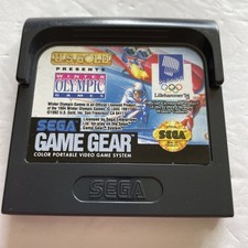 Winter Olympic Games (Sega Game Gear, 1994) Cartridge Only- Tested