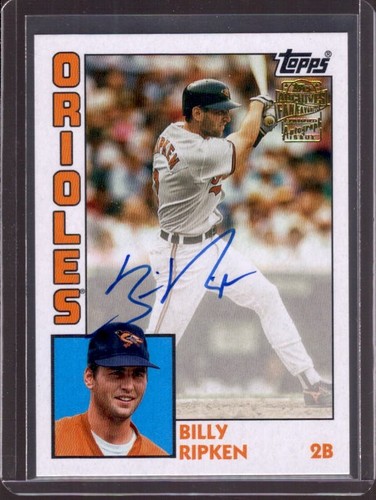 BILLY RIPKEN 2025 Topps Archives '84 Fan Favorites Autograph Auto ...