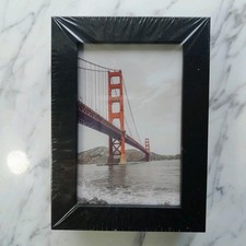 Hinged 4 6 Photo Frame For 3 Pictures Black NEW