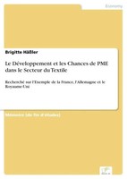 Brigitte HäßLer | Le DéVeloppement Et Les Chances De Pme Dans Le Secteur Du...