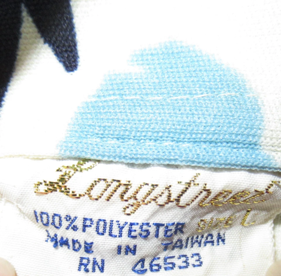 Vintage 60s/70s Floral Abstract Retro Mod Hippie Shirt Blouse Top Small - Image 2 of 4