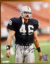 Todd Christensen signed Oakland Raiders 8x10 Photo