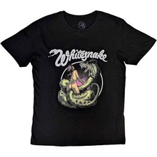 Whitesnake Love Hunter Band Logo T Shirt