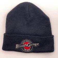 Blood's Garage Auto Repair black winter cuff cap