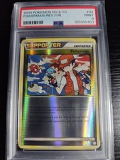 Fisherman 92/123 Heartgold & Soulsilver Reverse Holo PSA 9 Pop 3,  on eBay