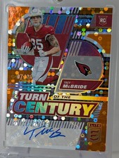 Trey McBride 2022 Donruss Elite Turn of the Century Orange RC Auto 7/25