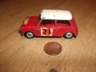 CORGI TOYS BMC MINI COOPER S RAC INTERNATIONAL RALLY CAR No 333 SUN 21 DIECAST