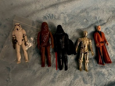 1977 Kenner Vintage Star Wars Action Figuren Lot