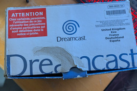 Boxed Sega Dreamcast White Console Bundle With Controller Tested Working