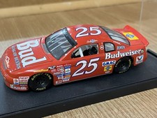 QUARTZO DIECAST MODEL CAR 1;43 SCALE NASCAR BUDWEISER CHEVROLET #25 KEN SCHRADER