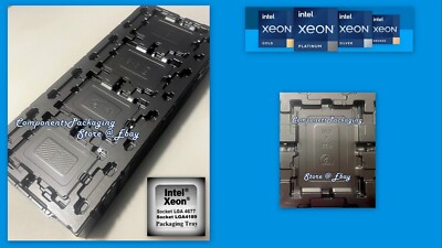 Intel OEM Processor-CPU Tray for Xeon Socket LGA4189 LGA4677 Lot of 2 5 12 18 30