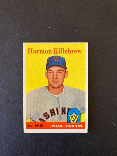 1958 HARMON KILLEBREW Topps Set Break-Baseball Card#288 Minnesota Twins -