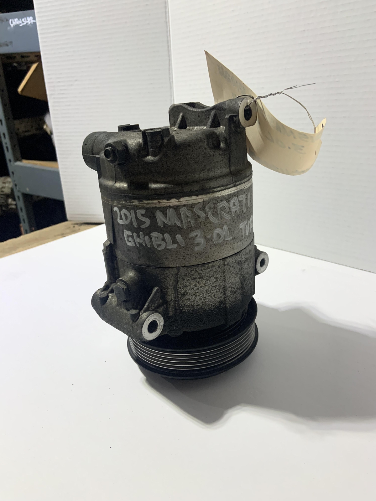 2014-17 MASERATI GHIBLI A/c Air Compressor 3.0L