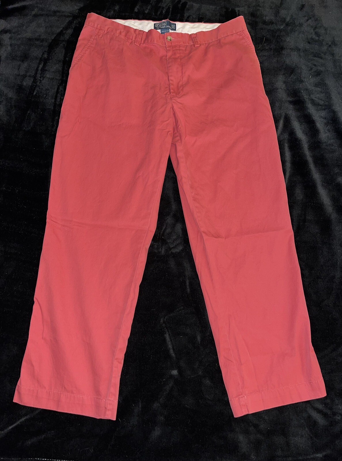 Polo Ralph Lauren RN41381 Men’s Pants 100 Cotton 36 X 30 Soft Red eBay