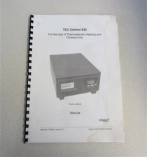 Inheco TEC Control 935 Zymark 8900008 Manual 2002 Edition