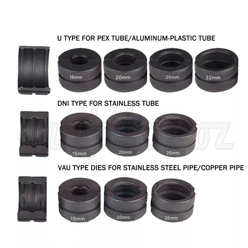 Copper Pex-Al-Pex stainless Pipe Crimper tube B Press Plumbing Fitting Crimping - Picture 4 of 16