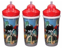 Playtex 360 Degree Spoutless, Stage 1, 9M , Batman, 10 Oz Pack of 3 