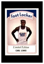 1991 FOOT LOCKER SLAM FEST LIMITED EDITION  #8 CARL LEWIS TRACK  OLYMPIC STAR