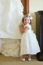 NEW Janie and Jack SPECIAL OCCASION Holiday Party Rosette Flower Girl Dress 6