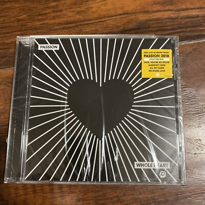 Whole Heart PASSION 2018 CD Brand New Factory Sealed Religious Recorded Live