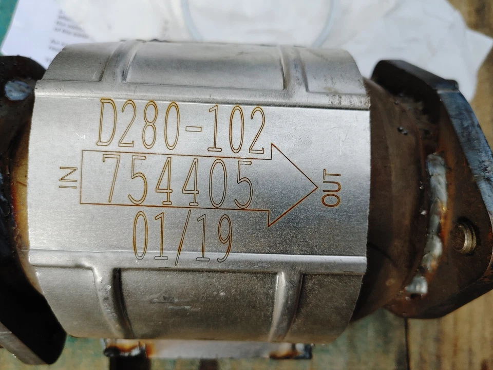 Convertidor catalítico-D-280-102 CATCO 754405 (GUA) Foto 3 de 4