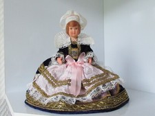 (N°12) ANCIENNE POUPEE FOLKLORIQUE DOLL PETITCOLLIN REGION BRETAGNE PONT-AVEN