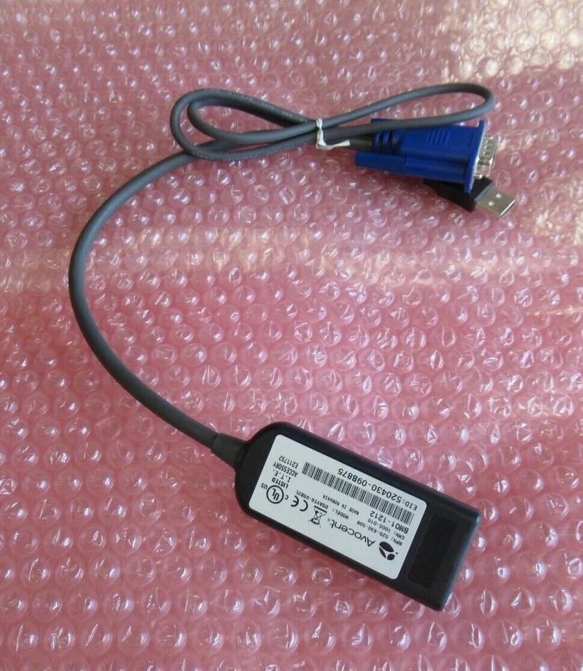 Avocent DSAVIQ-USB2L 520-430-506 KVM Virtual Media Interface Module VGA USB RJ45 - Image 3 of 4