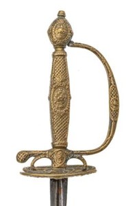 RARE ORNATE 18TH CENTURY FRENCH LOUIS XVI COURT RAPIER SMALL SWORD C1750