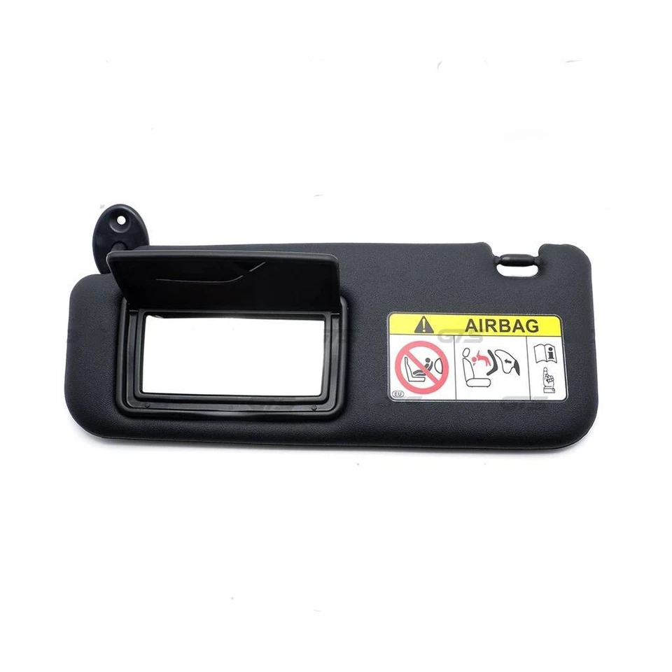 Par de parasol lateral derecho derecho V5 negro para Toyota Hilux Revo Rocco 2x4 4x4 2015 2022 Foto 2 de 4