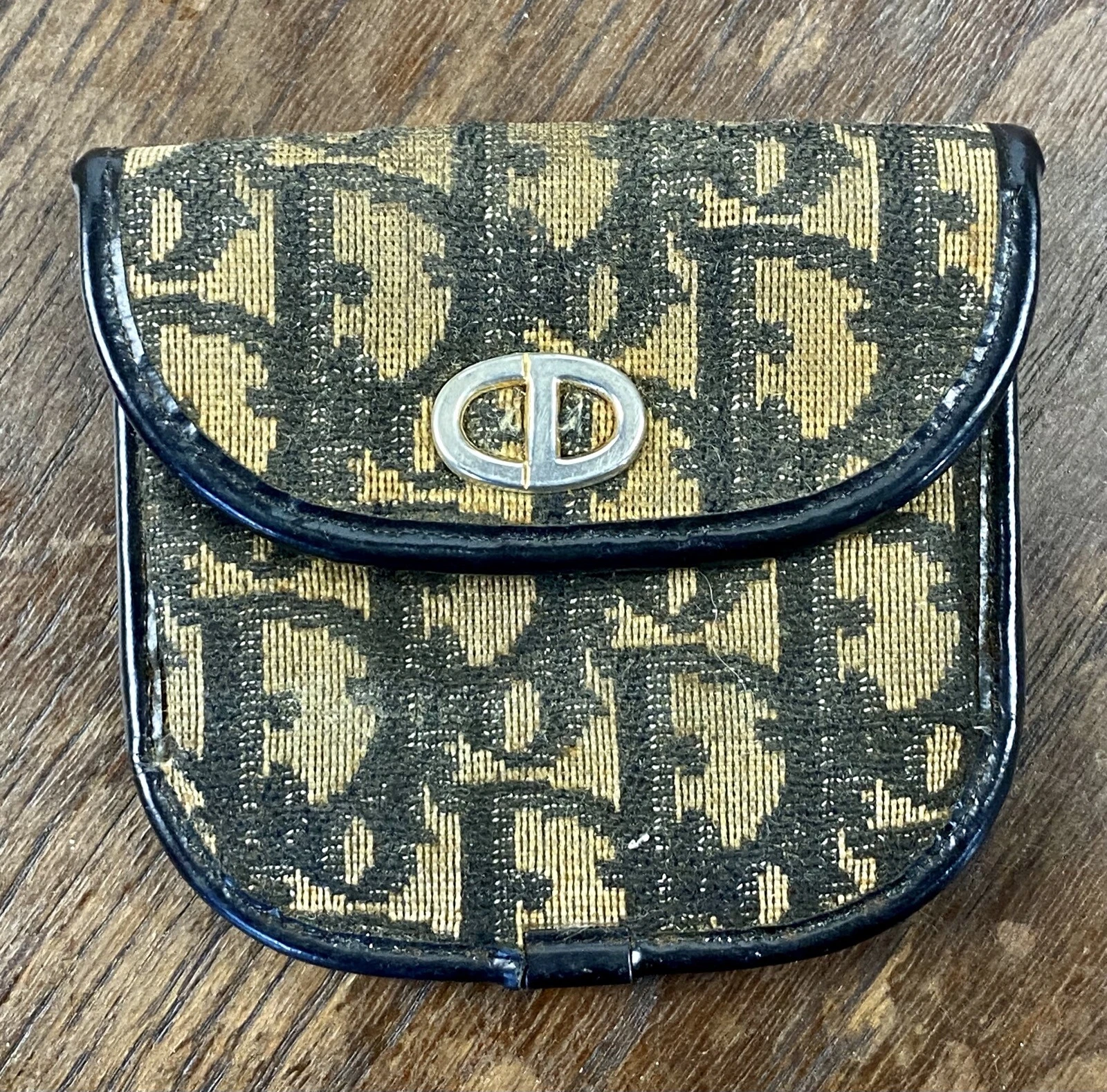 ANCIEN PORTE MONNAIE CHRISTIAN DIOR VINTAGE 70 WALLET