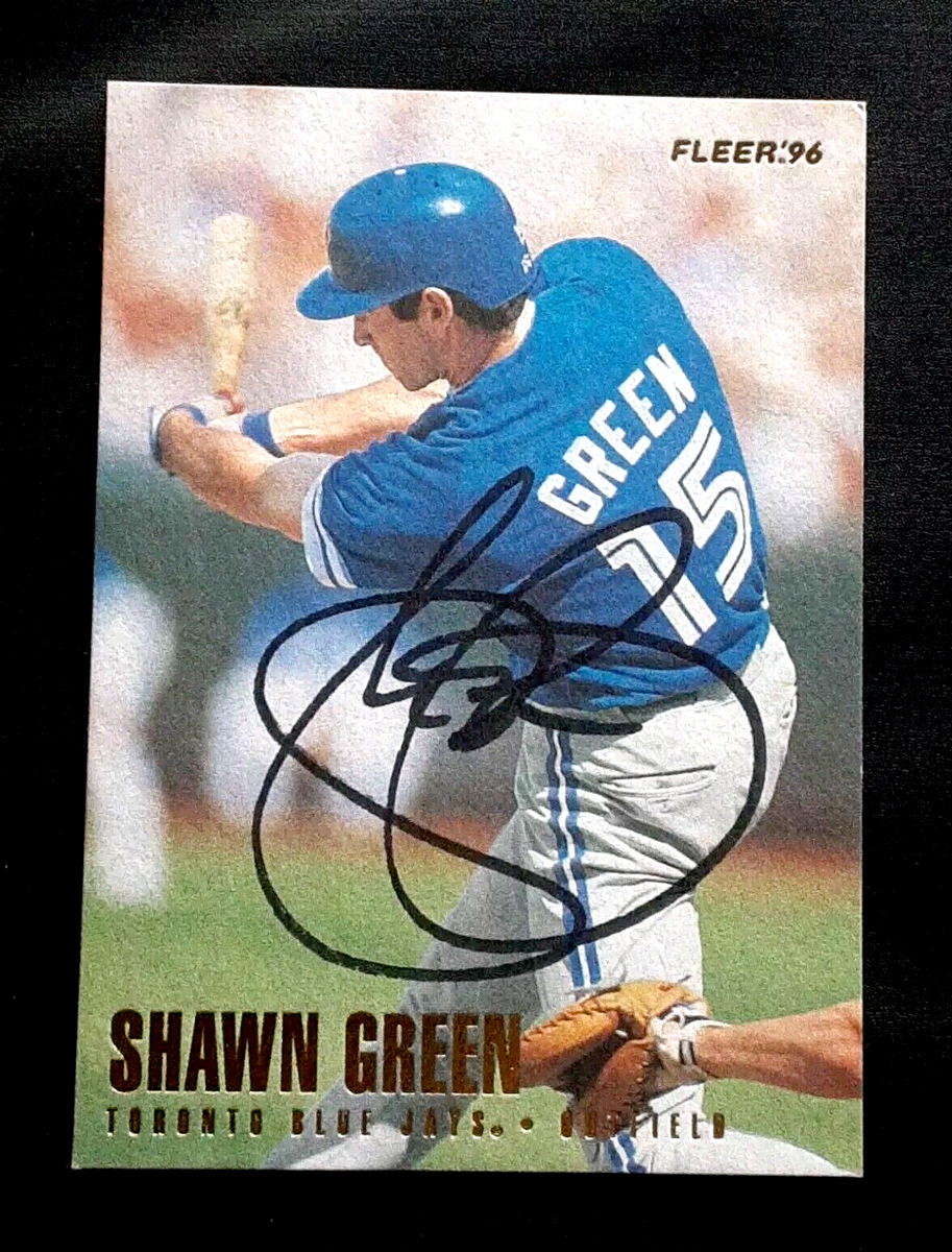 SHAWN GREEN TORONTO BLUE JAYS SLUGGER SIGNED AUTOGRAPHED BASEBALL