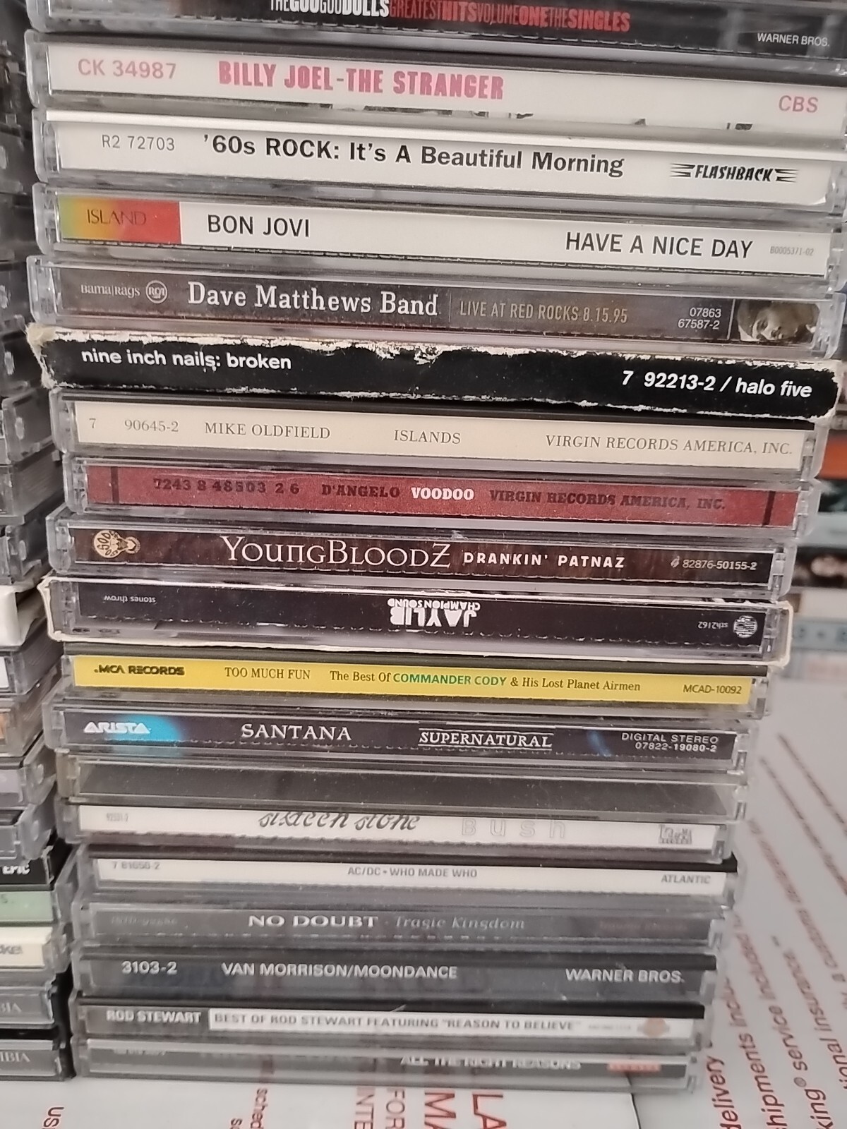Retro Cd Collection Lot Of 65 Vintage Cd Collection W/ ALL Rock, Few Rapš„ROCK ROCK ROCK CDs ...