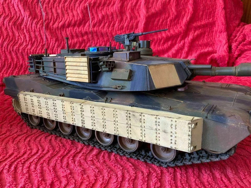 Heng Long  1/16-M1a2 Abrams Tusk1 senza elettronica - Immagine 3 di 3