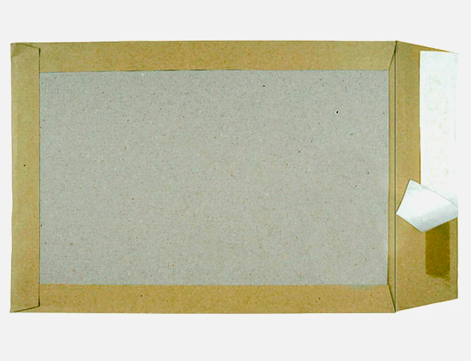 MAILMEDIA 10 Papprückwand Versandtaschen DIN C4 229 x 324mm braun Haftklebend