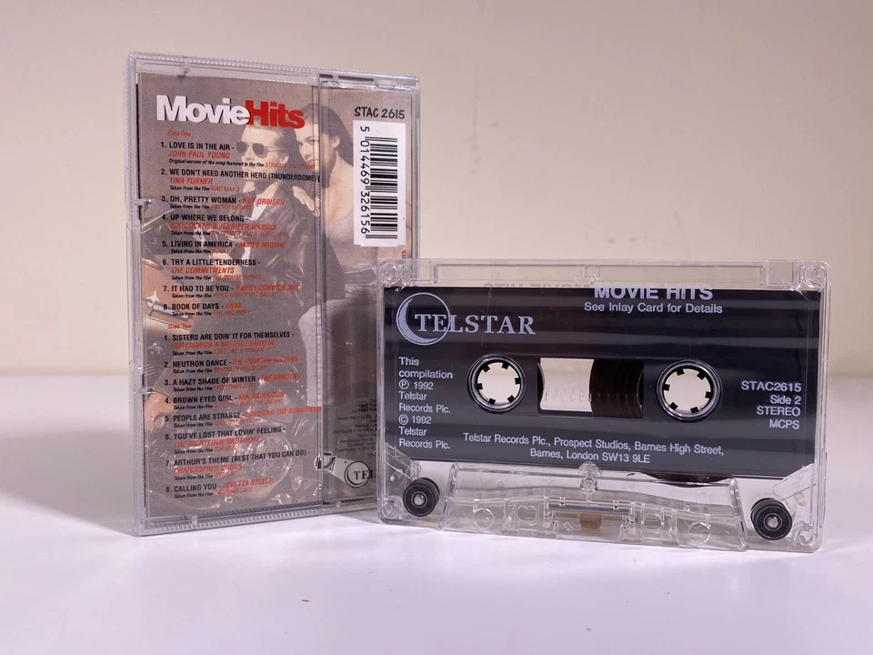 VA Movie Hits 16 Block Busting Movie Smashes Cassette Tape - VGC - Complete - Image 2 of 4