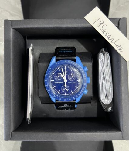 Swatch Mission To Neptune - Bioceramic Speedmaster Moonswatch